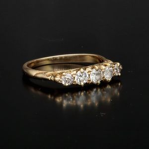 18ct Gold Edwardian Diamond Ring