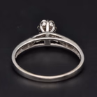 18ct White Gold Diamond Cluster Ring