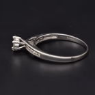 18ct White Gold Diamond Cluster Ring