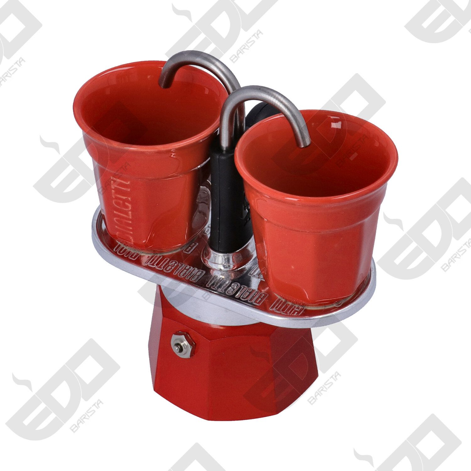 Bialetti Mini Express for 2 cups - Aluminium Red