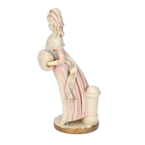 Royal Worcester Hadley Figure of a Lady image-2