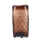Large Whitefriars Cinnamon Basket Weave Vase