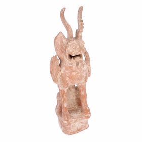 Terracotta Chinese Zhenmushou Guardian