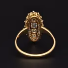 18ct Victorian Navette Diamond Ring