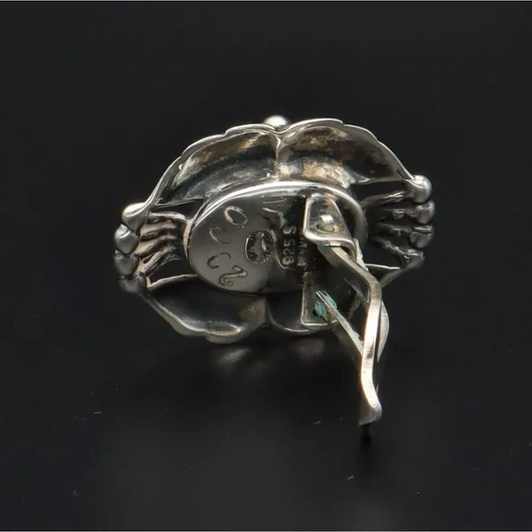 Vintage Georg Jensen Silver and Hematite Earrings of the Year
