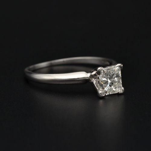 14ct Gold Diamond Solitaire Ring image-1