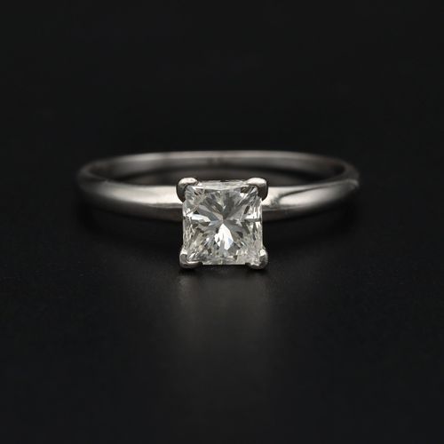 14ct Gold Diamond Solitaire Ring image-2