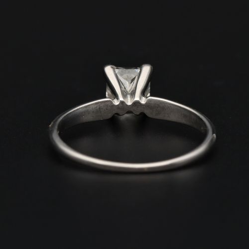 14ct Gold Diamond Solitaire Ring image-4