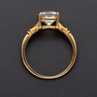 9ct Yellow Gold & 2.2ct Topaz Ring