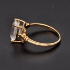 9ct Yellow Gold & 2.2ct Topaz Ring