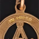 9ct Gold Masonic Fob