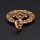9ct Gold Masonic Fob