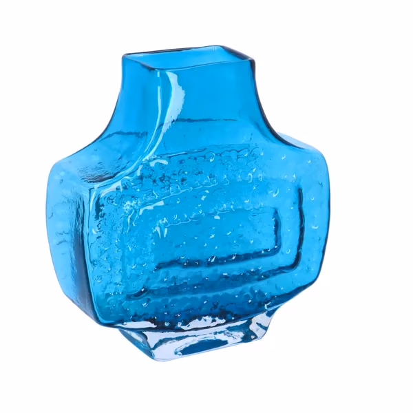 Whitefriars Kingfisher Blue TV Vase