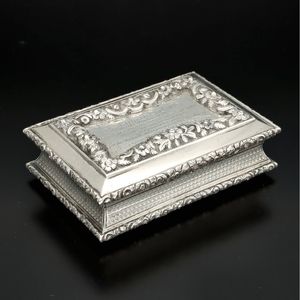 Georgian Silver Table Snuff Box