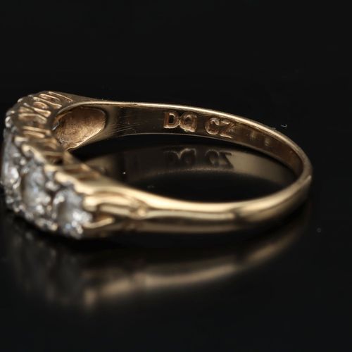 14ct Gold cz (I love you) Ring image-4