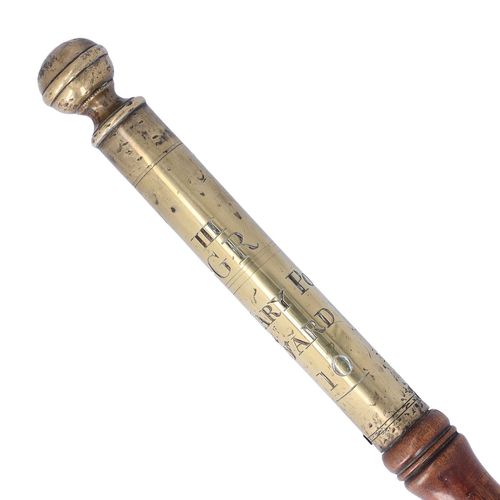 Georgian Brass Tipstaff Truncheon image-2