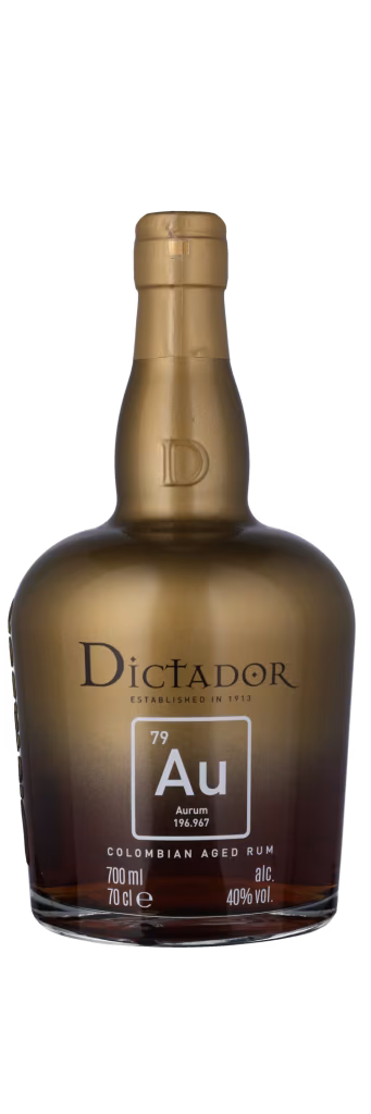 DICTADOR XO AURUM RUM 40% Giftbox Dictador