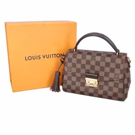 Louis Vuitton Croisette Damier Ebene Canvas Gold Hardware