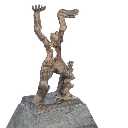 The Destrioyed City. Limited Edition Bronze. Ossip Zadkine image-2