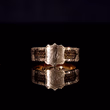 360° view of The Antique Victorian 'M.R' Initials and Hairwork Mourning Ring