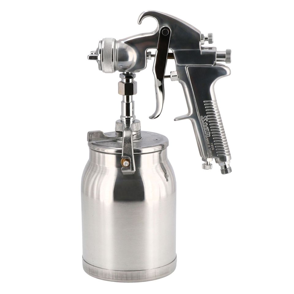 Professional Paint spray gun 1.7 mm nozzle 3.1-4.8 bar 225-335 l/min 1/ ...