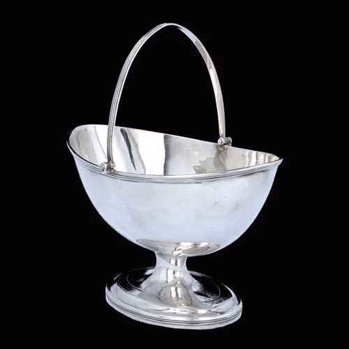 III Silver Sugar Basket Antique Silver Hemswell Antique Centres