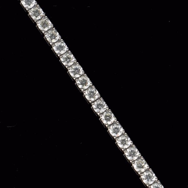 18ct White Gold Tennis Bracelet