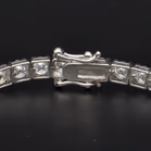 18ct White Gold Tennis Bracelet