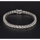 18ct White Gold Tennis Bracelet