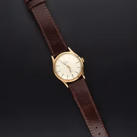 9ct Gold Record Watch