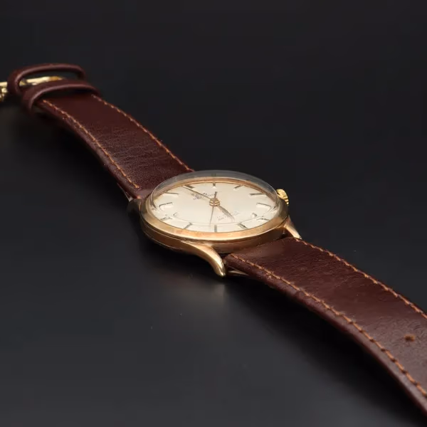 9ct Gold Record Watch