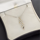 Sheila Fleet Daisies at Dawn Pendant