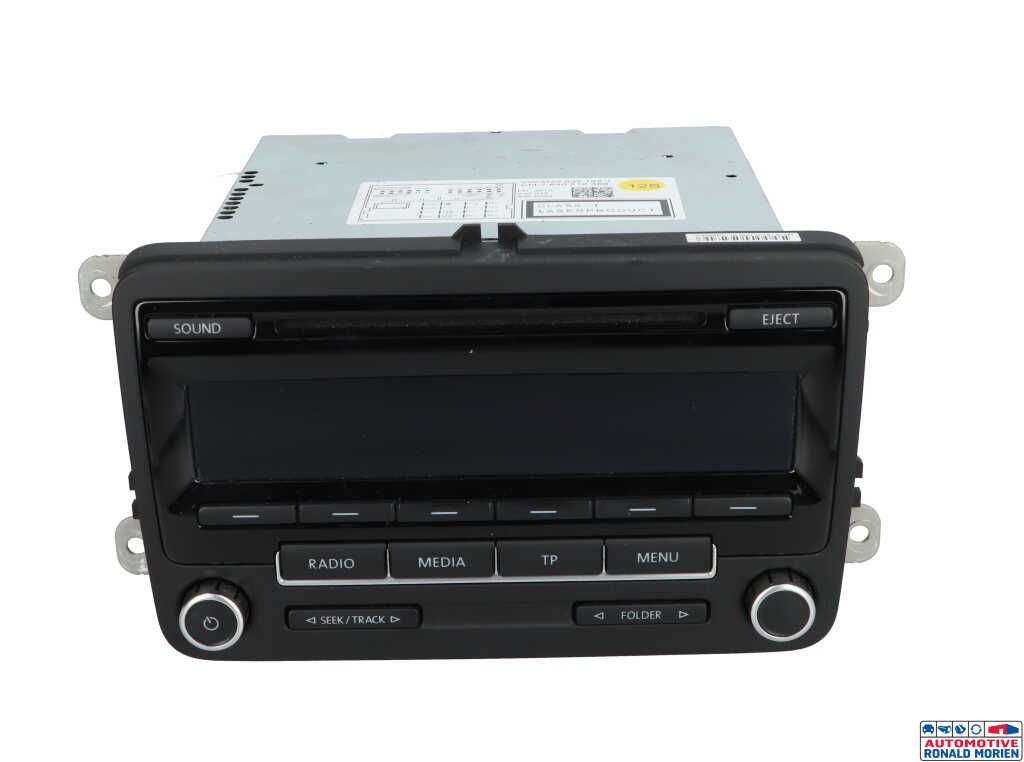 Used Radio CD player Volkswagen Polo V (6R) 1.2 TSI Price € 75,00 Margin scheme offered by Automaterialen Ronald Morien B.V.