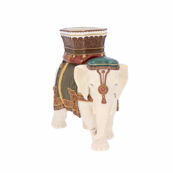 Late 19th Century Royal Worcester Elephant Vase