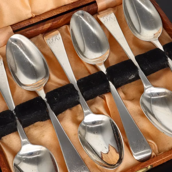 Early 19th Century William Bateman Silver Spoon Set