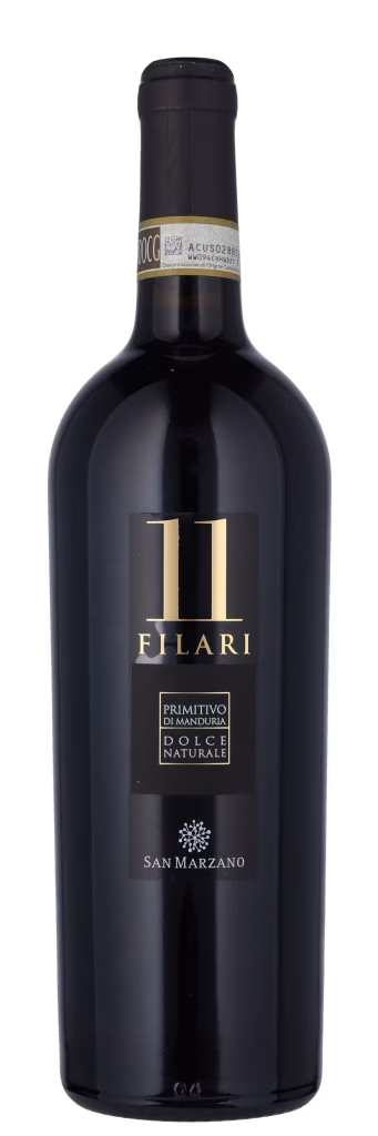 PRIMITIVO, 11 FILARI Manduria Dolce Naturale, Feudi di San