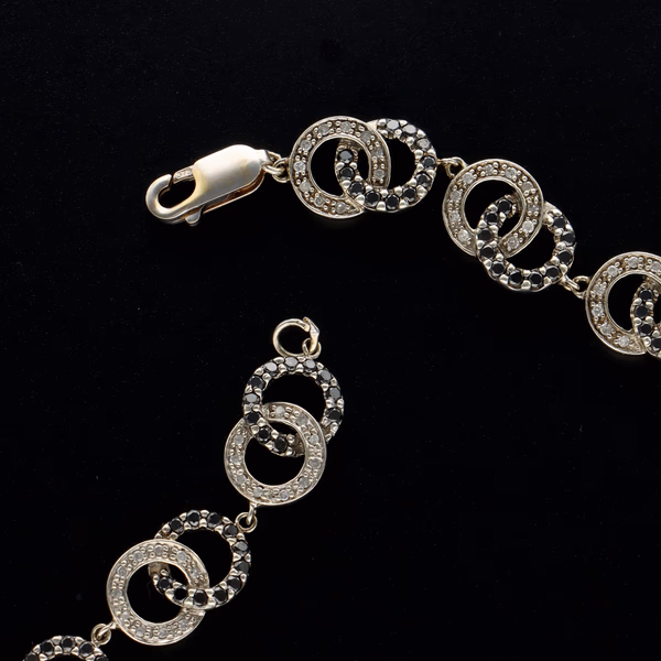 9ct White Gold Diamond Necklace