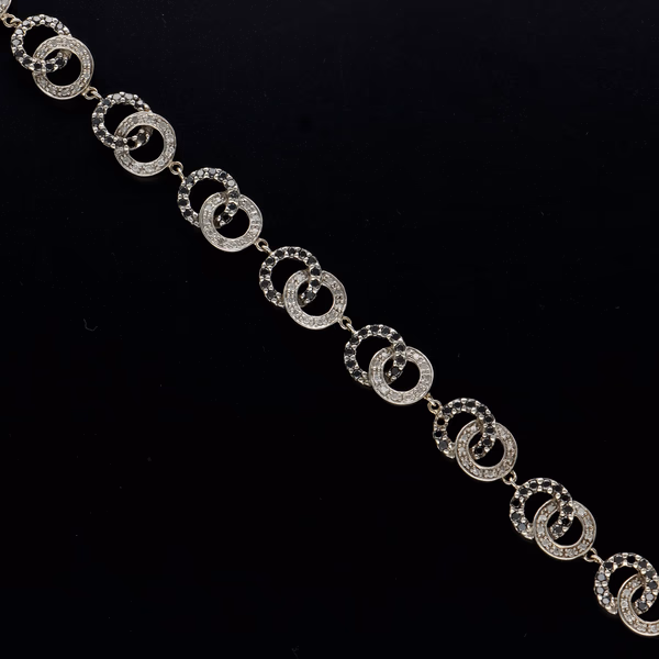 9ct White Gold Diamond Necklace