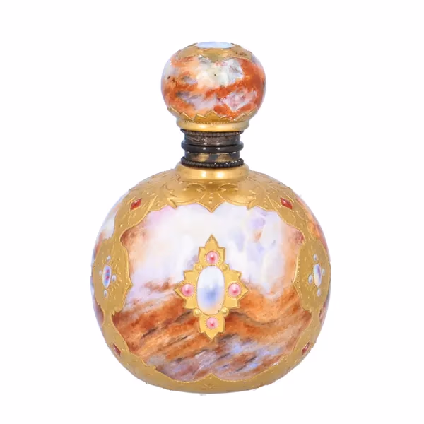 Coalport Agate Scent Bottle