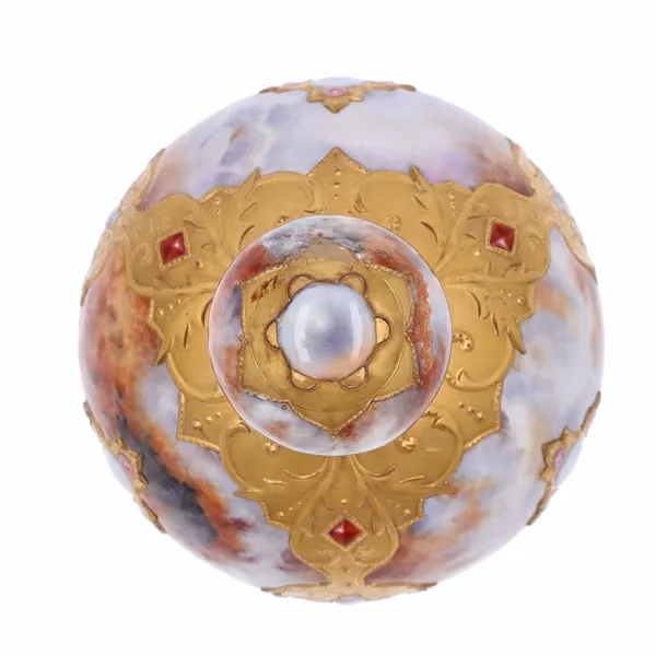 Coalport Agate Scent Bottle