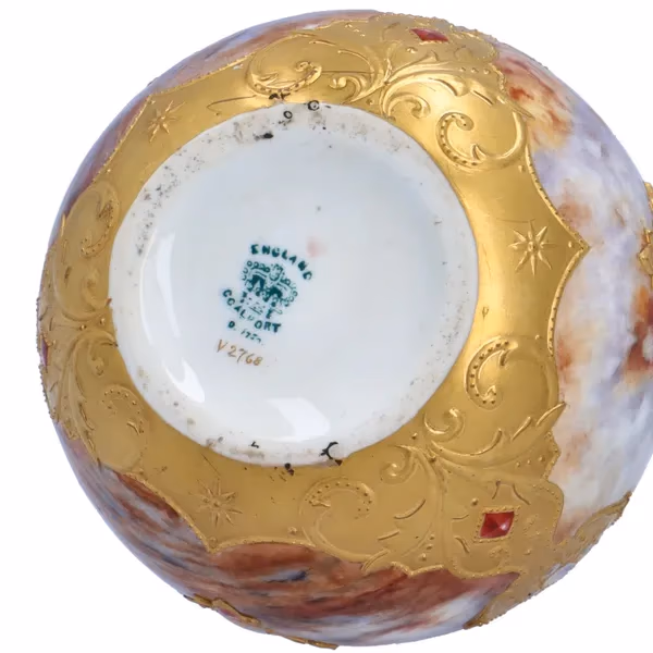 Coalport Agate Scent Bottle