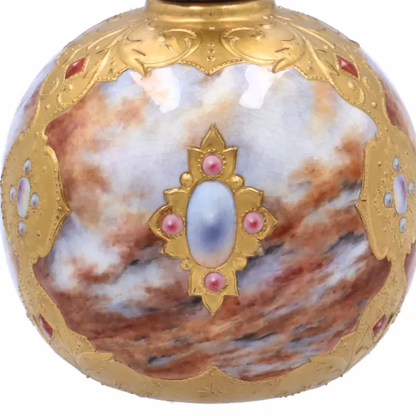 Coalport Agate Scent Bottle
