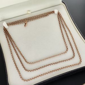 9ct Rose Gold Muff Chain