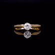 360° view of The Vintage Brilliant Cut Solitaire Diamond Splendid Ring