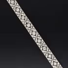 French Belle Epoque Platinum and Old Cut Diamonds Bracelet