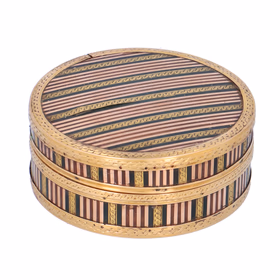 Rare Gold Mounted Box