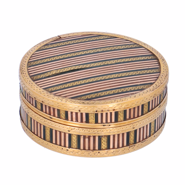 Rare Gold Mounted Box