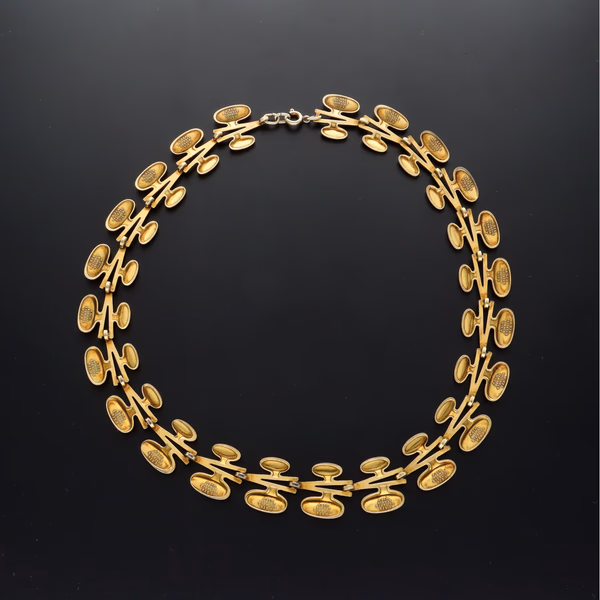 Norwegian Gilt Silver Necklace