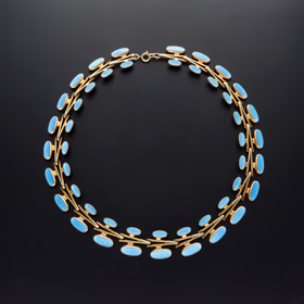 Norwegian Gilt Silver Necklace