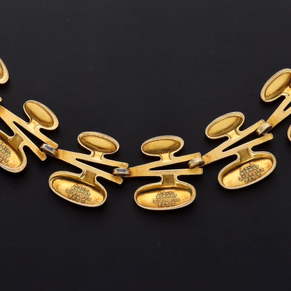 Norwegian Gilt Silver Necklace